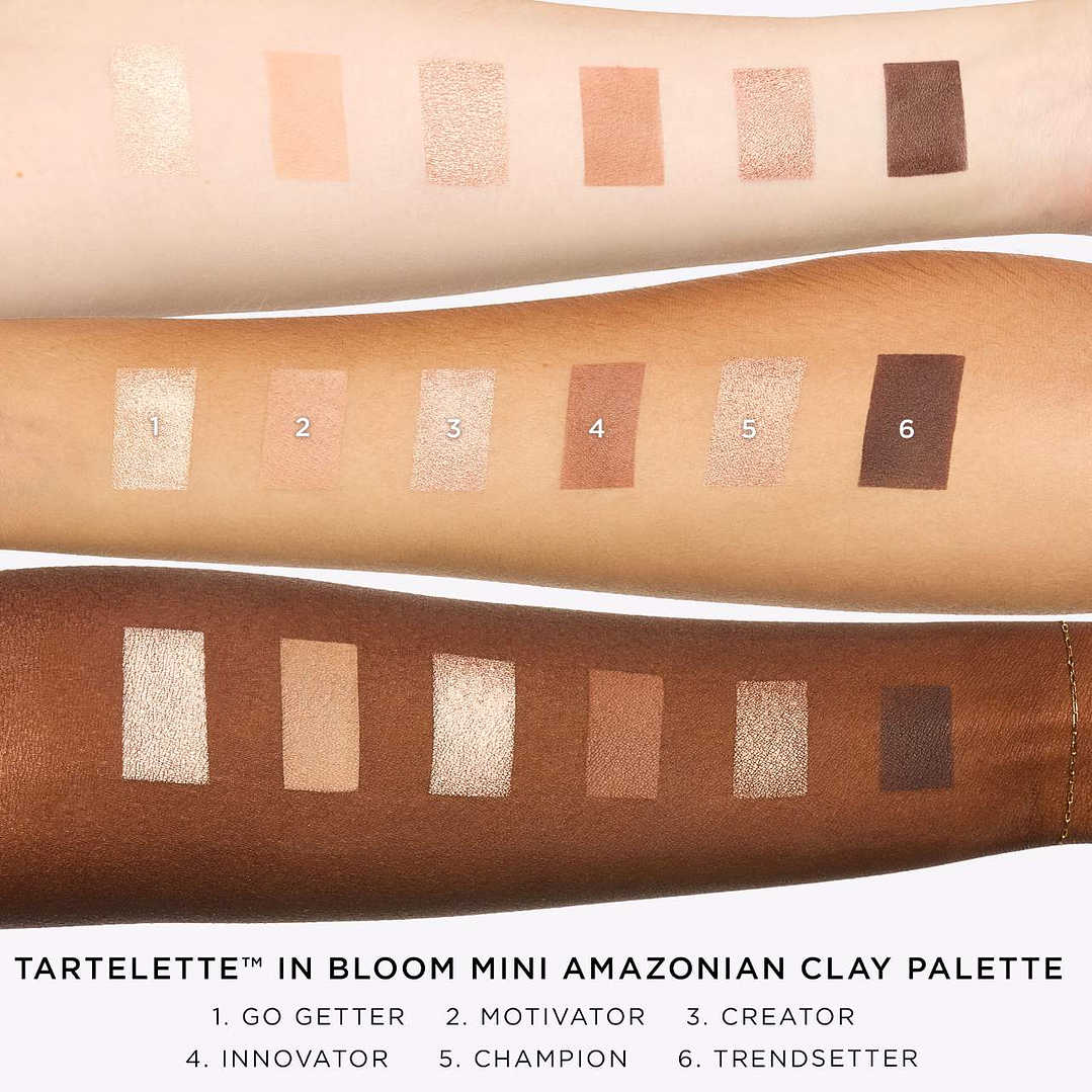 mini tartelette™ in bloom Amazonian clay neutral eyeshadow palette 3
