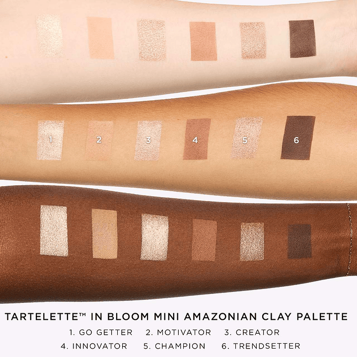 mini tartelette™ in bloom Amazonian clay neutral eyeshadow palette 3