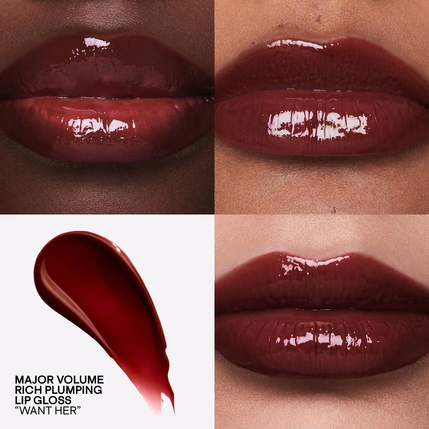  Major Volume Plumping Lip Gloss- want her  3