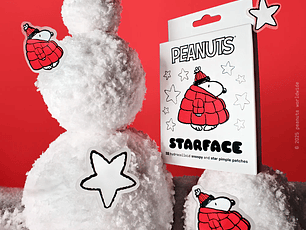 Peanuts-32 Parches Hidrocoloides Anti-Acné Edición Limitada 