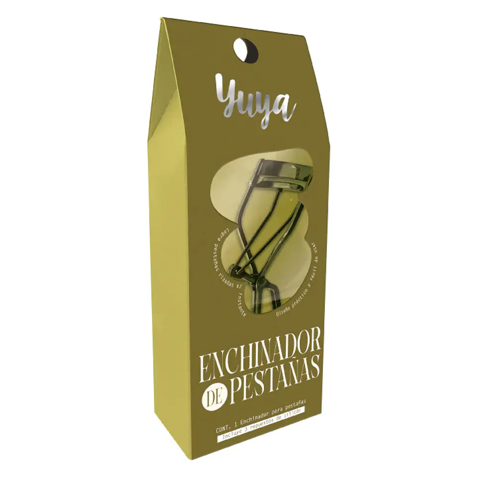 Enchinador de pestañas Verde - YUYA 4