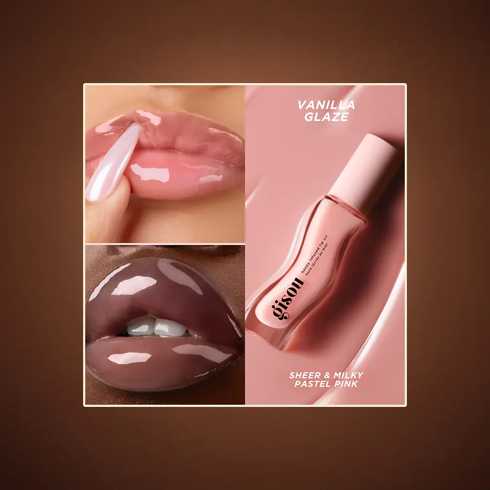 Honey Infused Lip Oil - Vanilla Glaze 3
