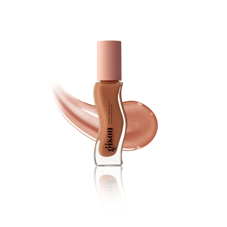 Honey Infused Lip Oil - Sticky Toffee 1