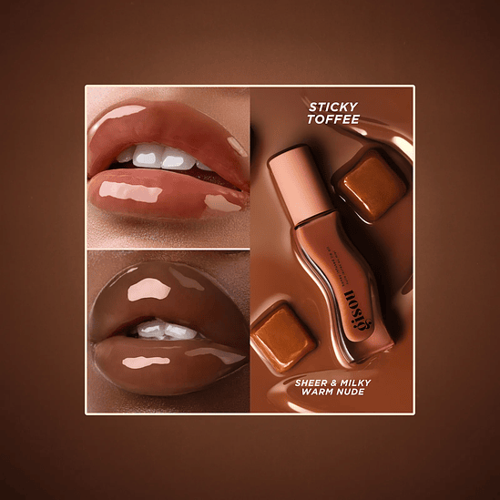 Honey Infused Lip Oil - Sticky Toffee 4