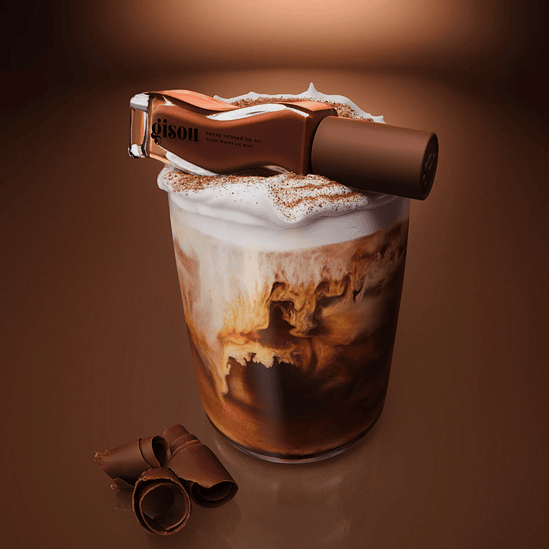 Honey Infused Lip Oil - Milky Mocha 4