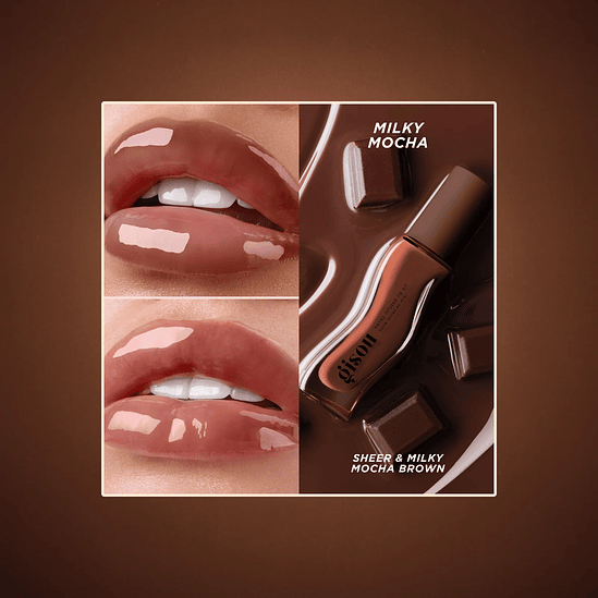 Honey Infused Lip Oil - Milky Mocha 5
