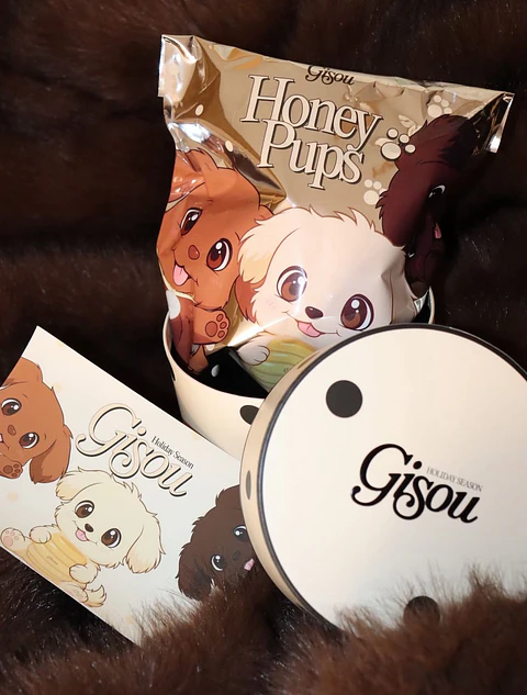 ✨ Honey Pups by Gisou – Bálsamo Reparador de Labios ✨