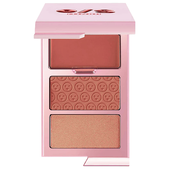 Cheek Clapper 3D Blush Trio Palette - Very That  1
