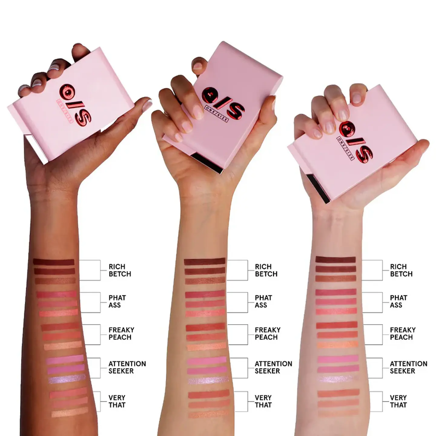 Cheek Clapper 3D Blush Trio Palette - Very That  2