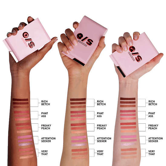 Cheek Clapper 3D Blush Trio Palette - Very That  2