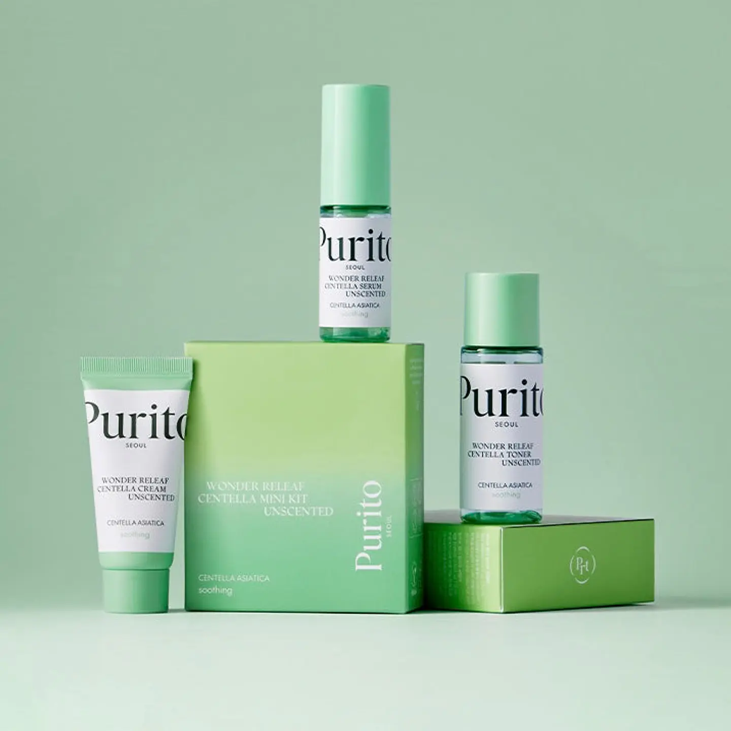 PURITO SEOUL - Wonder Releaf Centella Mini Kit Unscented 2