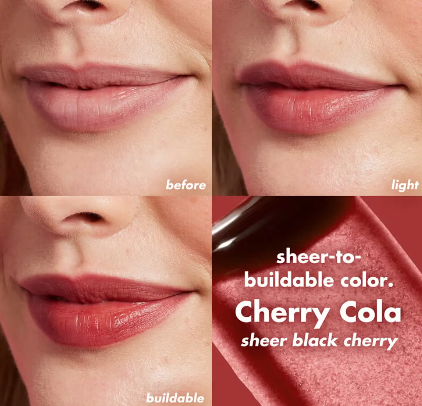 Sheer For It Blush Tint - Cherry Cola 4