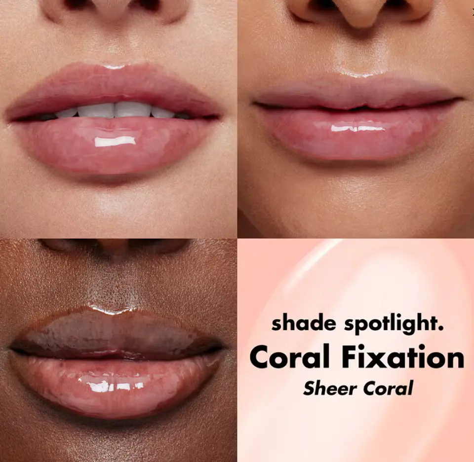 Glow Reviver Lip Oil- Coral Fixation  3
