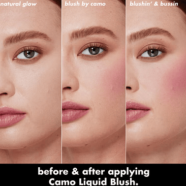Camo Liquid Blush - Cheeky Lychee 3