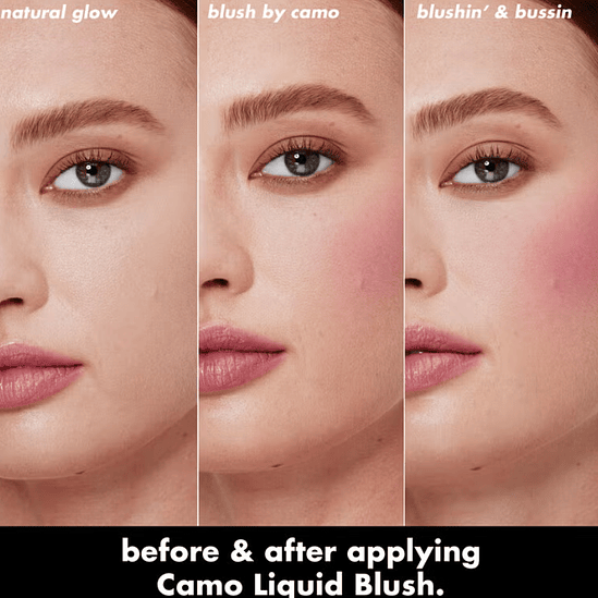 Camo Liquid Blush - Cheeky Lychee 3