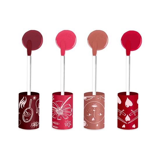 Yuya - Set de 4 tintas  2