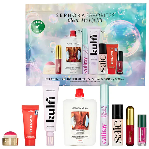 Sephora Favorites - Clean Me Up Kit Makeup Value Set