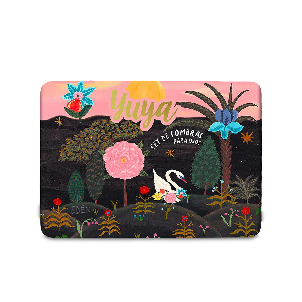 Yuya - Set de 12 tonos de sombras para ojos, Edén, 24g 3