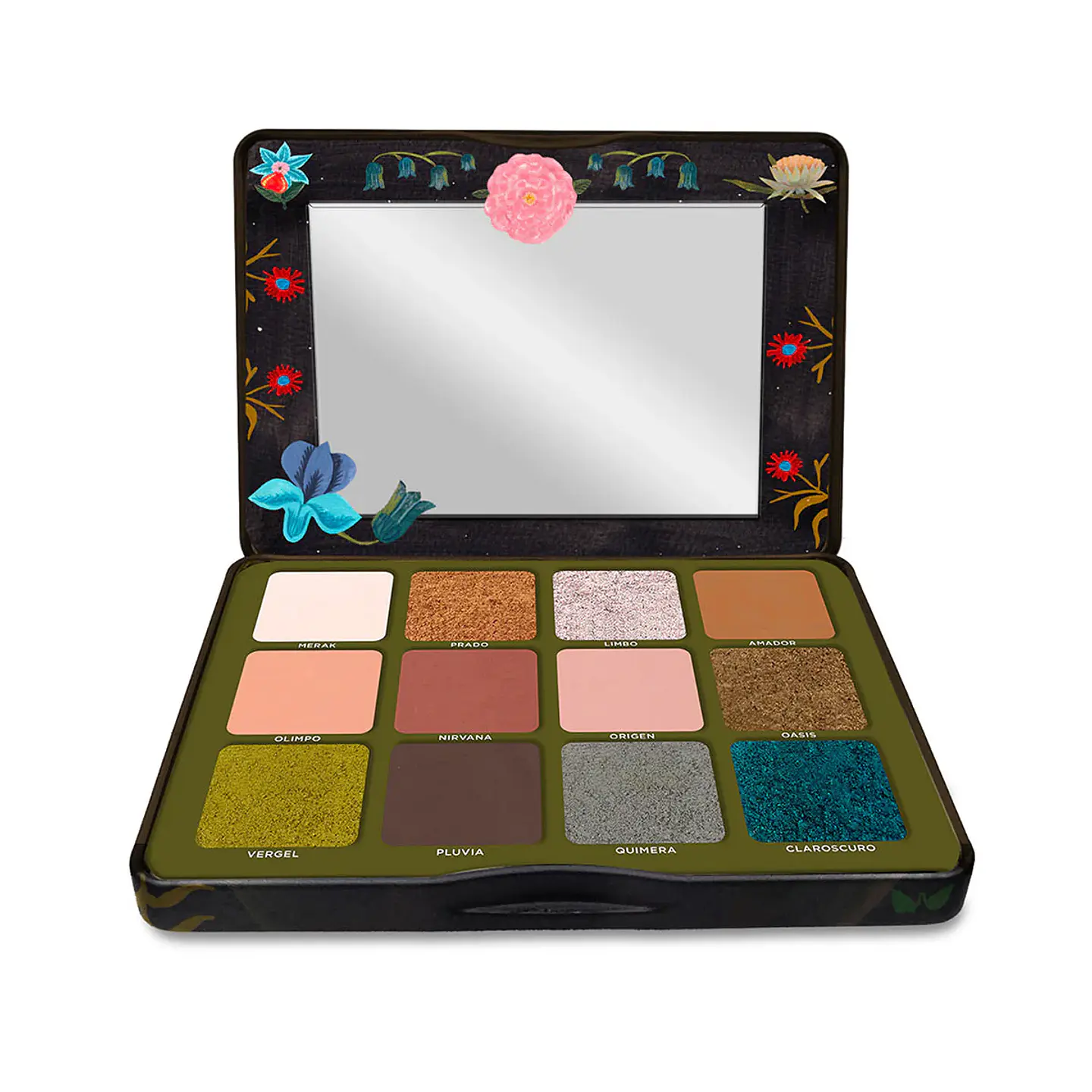 Yuya - Set de 12 tonos de sombras para ojos, Edén, 24g 1