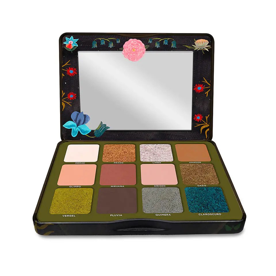 Yuya - Set de 12 tonos de sombras para ojos, Edén, 24g 1