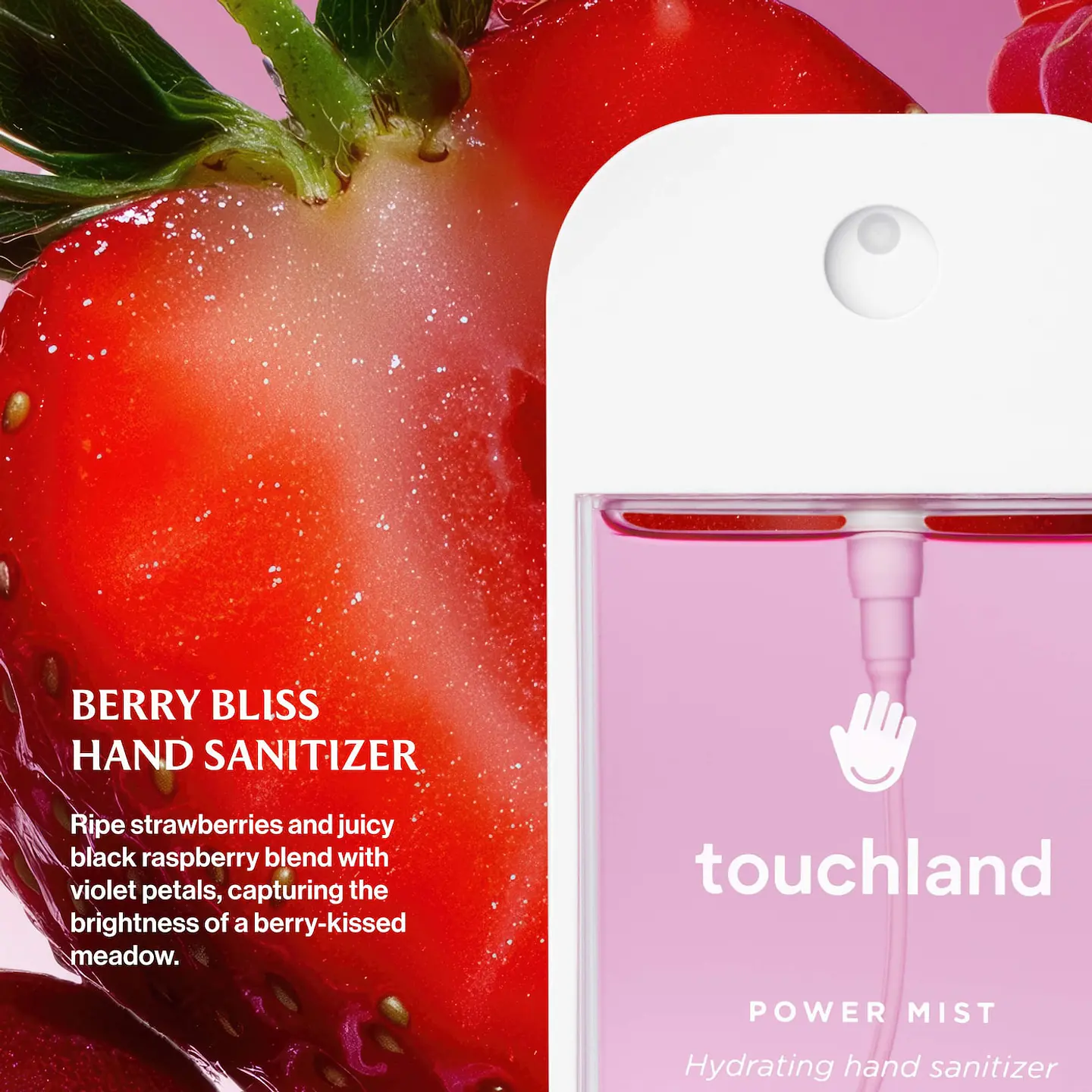 Power Mist Hydrating Hand Sanitizer - Berry Bliss 4