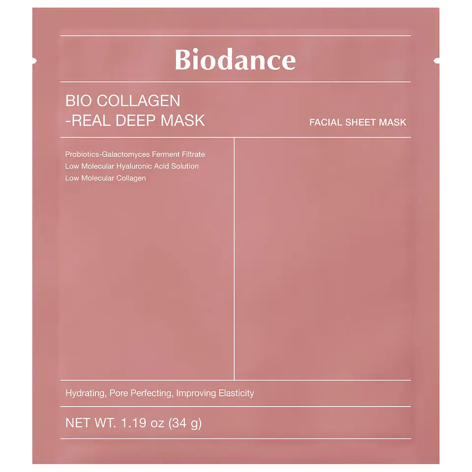 Bio Collagen Real Deep Mask for Pore Minimizing & Firming Care * 1 mask 1