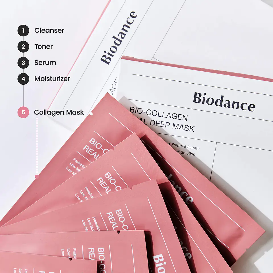 Bio Collagen Real Deep Mask for Pore Minimizing & Firming Care * 1 mask 4