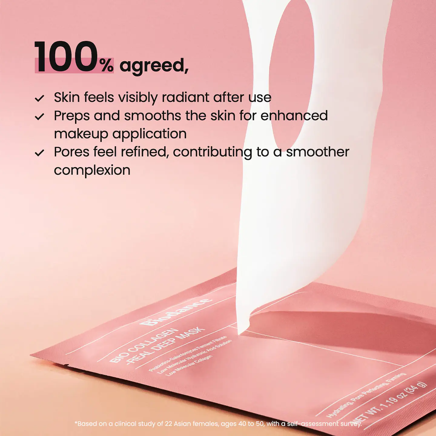 Bio Collagen Real Deep Mask for Pore Minimizing & Firming Care * 1 mask 7