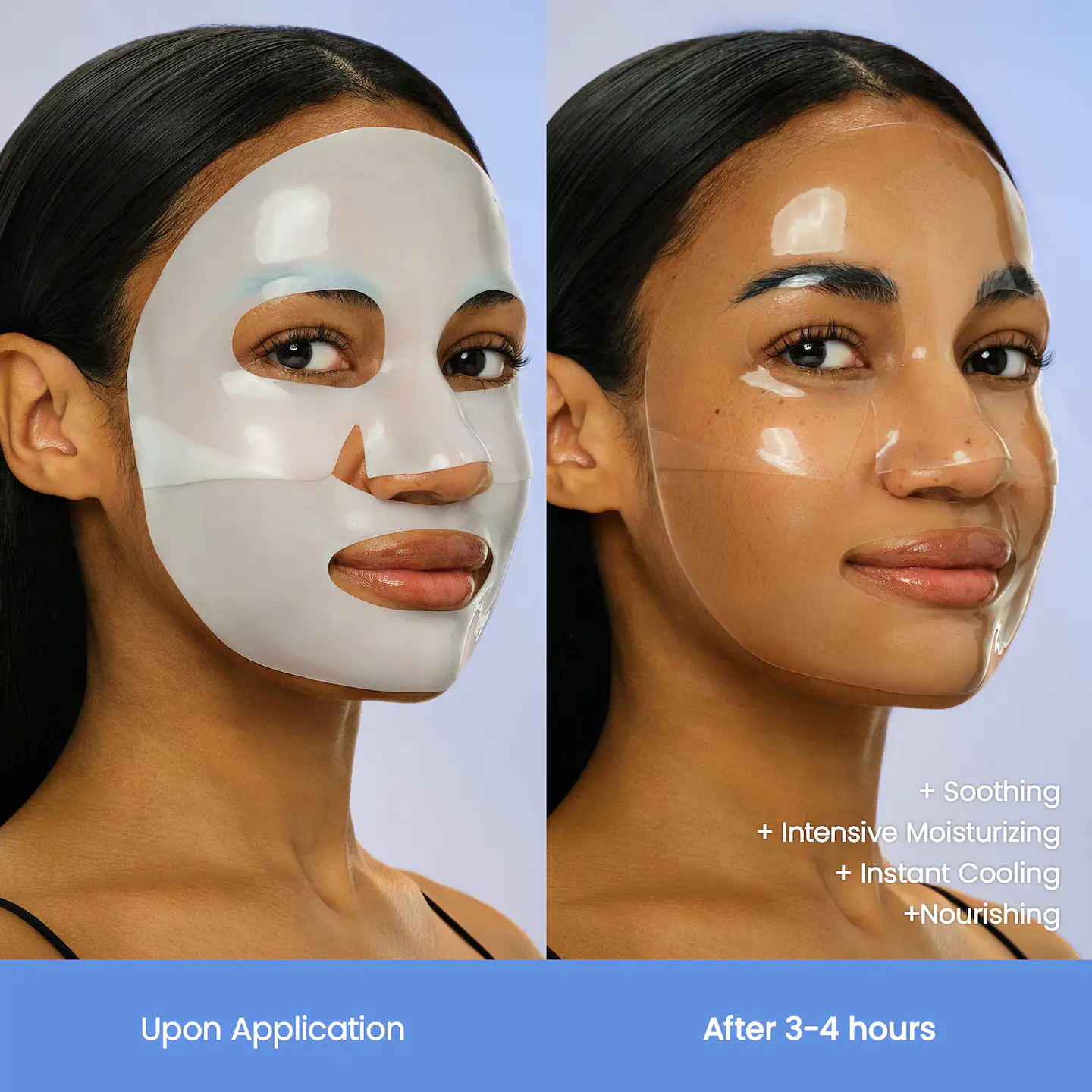 Hydro Cera-nol Real Deep Mask - Dryness Relief & Redness Soothing * 4 masks  2
