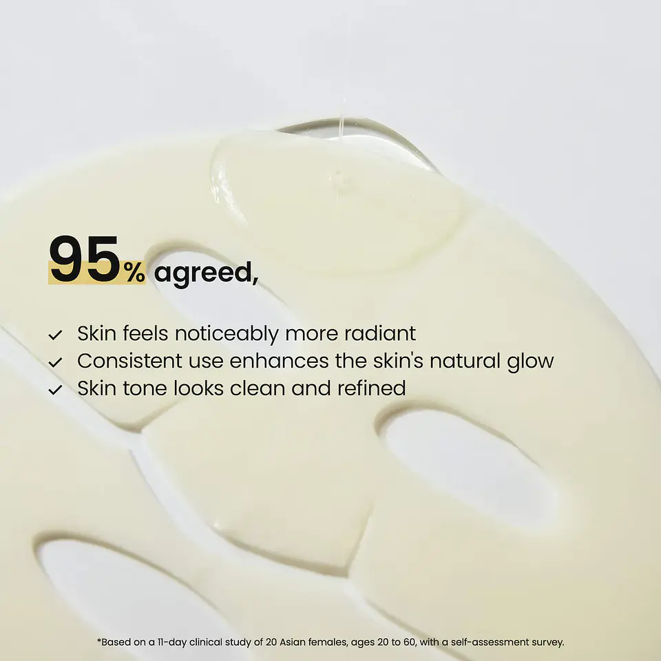Radiant Vita Niacinamide Real Deep Mask – Brightening Dull Skin & Dark Spot Care * 1 masks 8