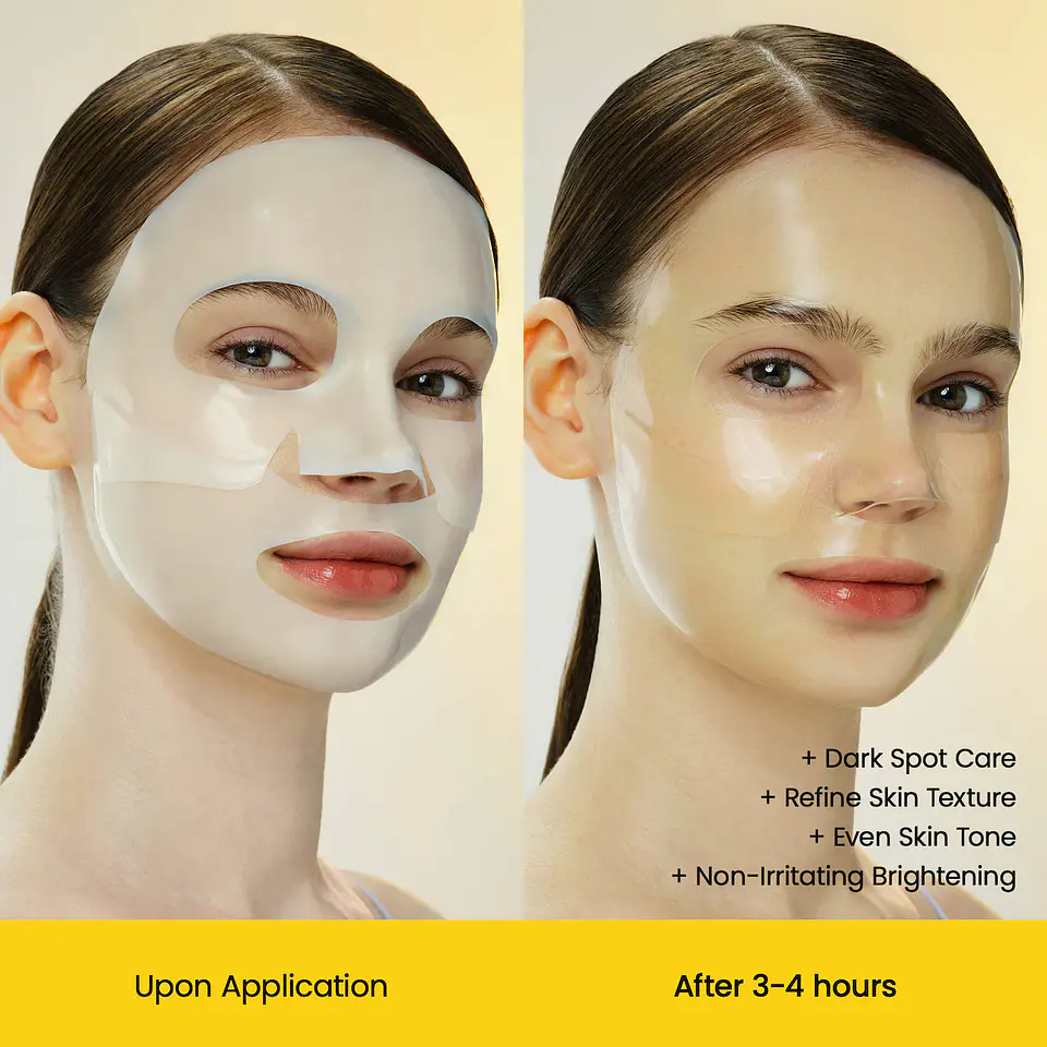 Radiant Vita Niacinamide Real Deep Mask – Brightening Dull Skin & Dark Spot Care * 1 masks 2