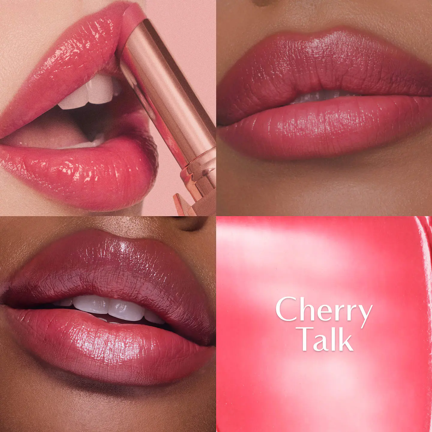 Pillow Talk Long Lasting Blush Balm Sheer Lip Tint - Cherry Talk 2