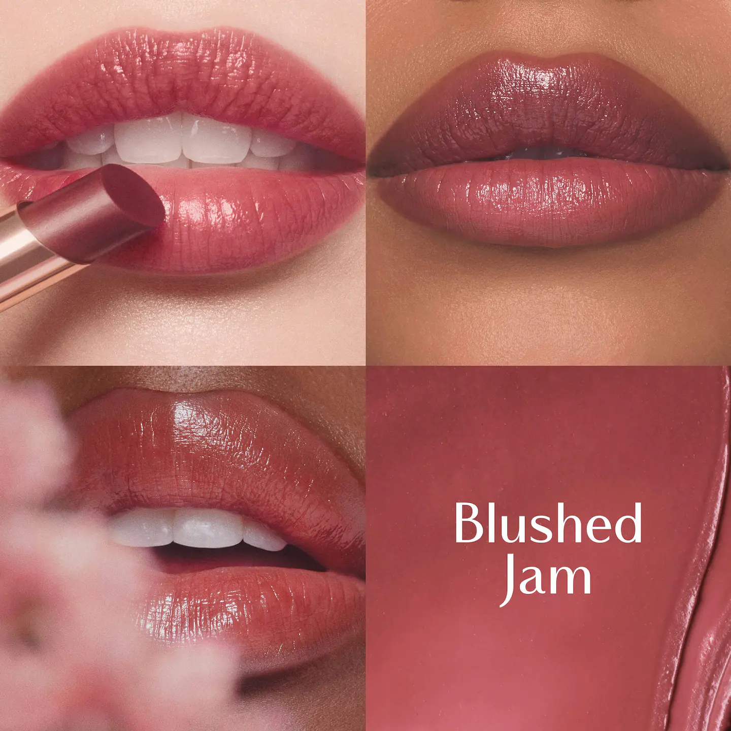 Pillow Talk Long Lasting Blush Balm Sheer Lip Tint - Blushed Jam 2