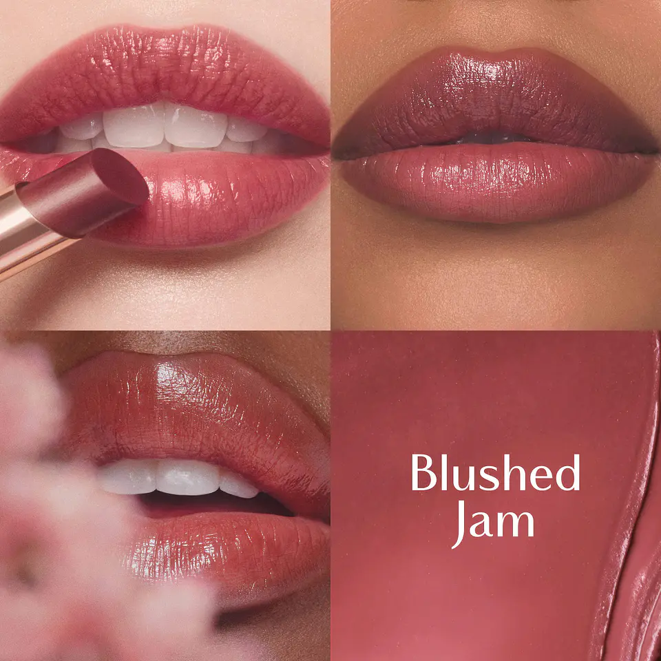 Pillow Talk Long Lasting Blush Balm Sheer Lip Tint - Blushed Jam 2