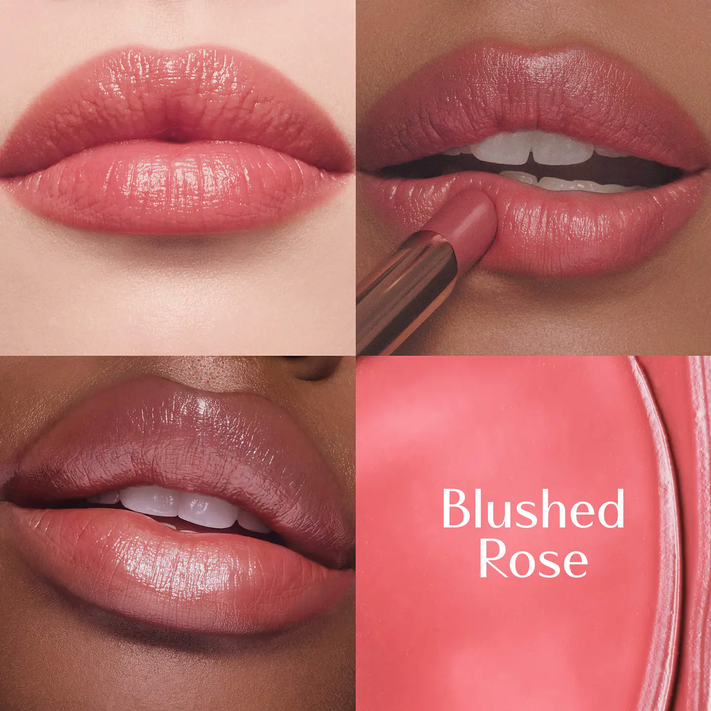 Pillow Talk Long Lasting Blush Balm Sheer Lip Tint - Blushed Rose 2