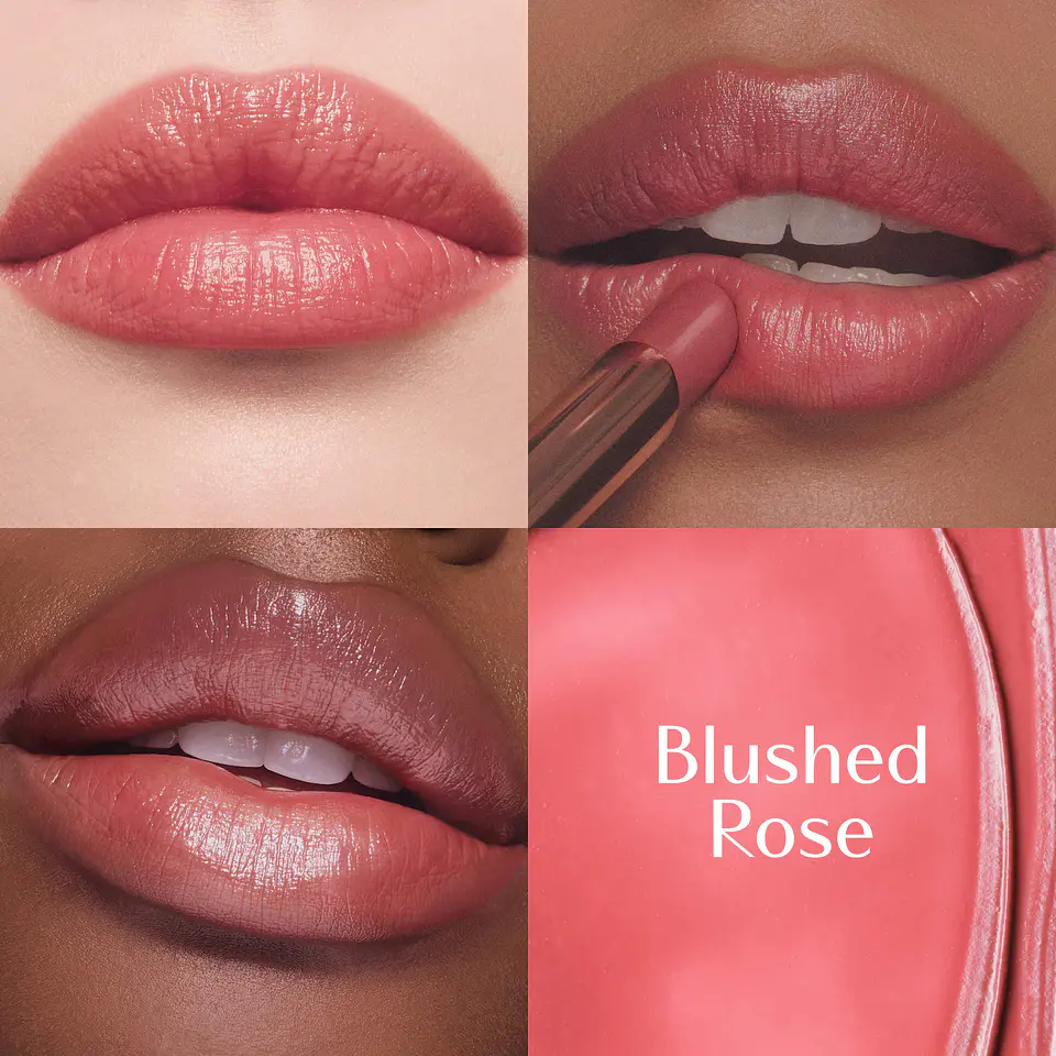 Pillow Talk Long Lasting Blush Balm Sheer Lip Tint - Blushed Rose 2