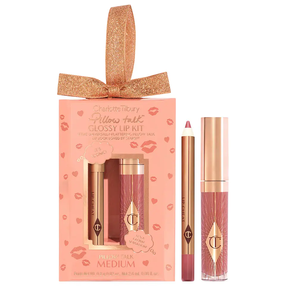 Mini Pillow Talk Glossy Lip Duos- Medium 1