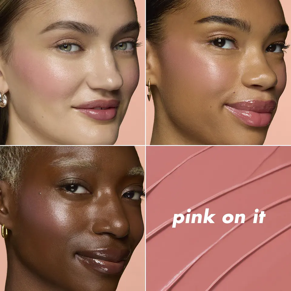 Soft Glam Cream Blush Stick -  Pink On It 3