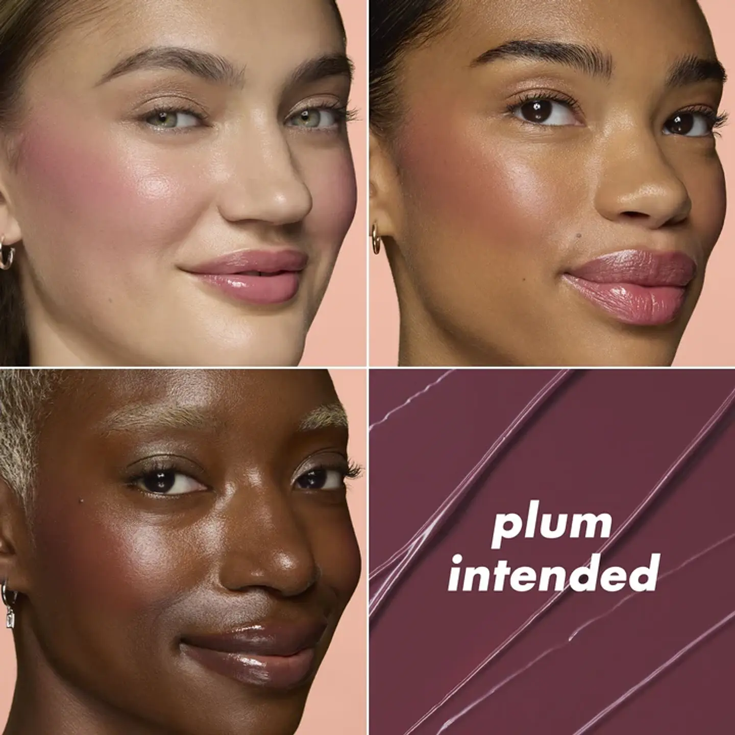 Soft Glam Cream Blush Stick -  Plum Intended 3