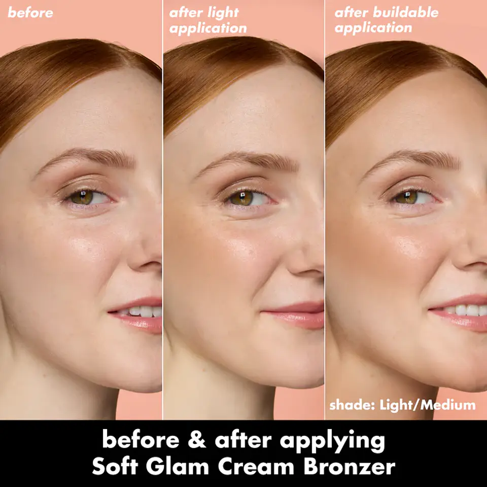 Soft Glam Cream Bronzer Stick -  Light 3