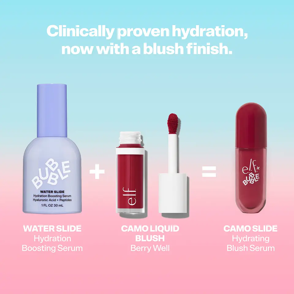 Camo Slide Hydrating Blush Serum -  Berry Well 6