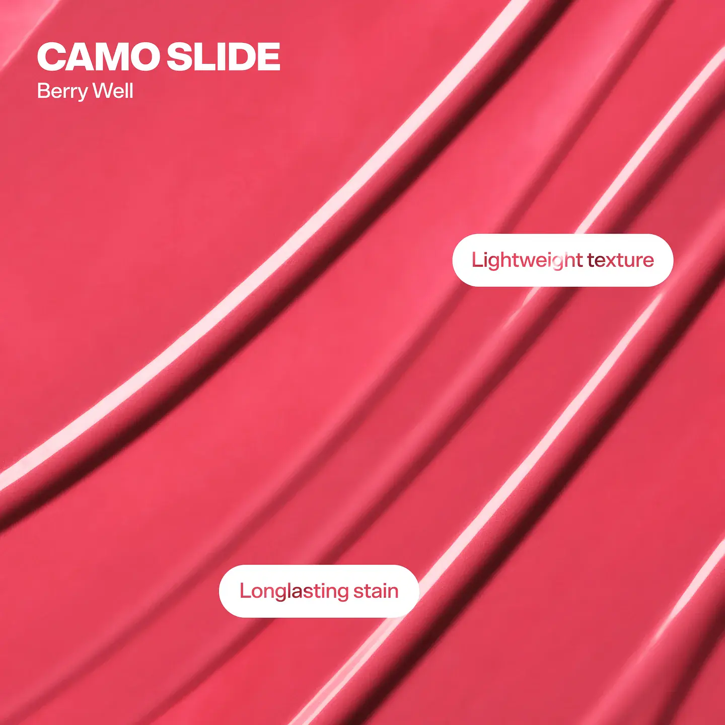 Camo Slide Hydrating Blush Serum -  Berry Well 3