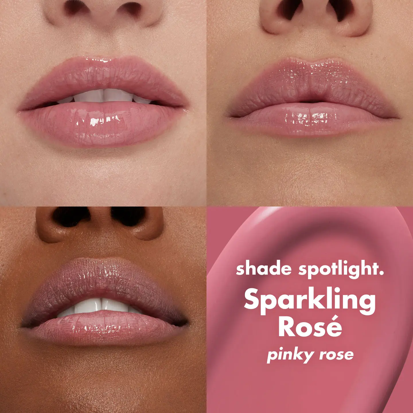 Lip Plumping Gloss -  Sparkling Rosé 3