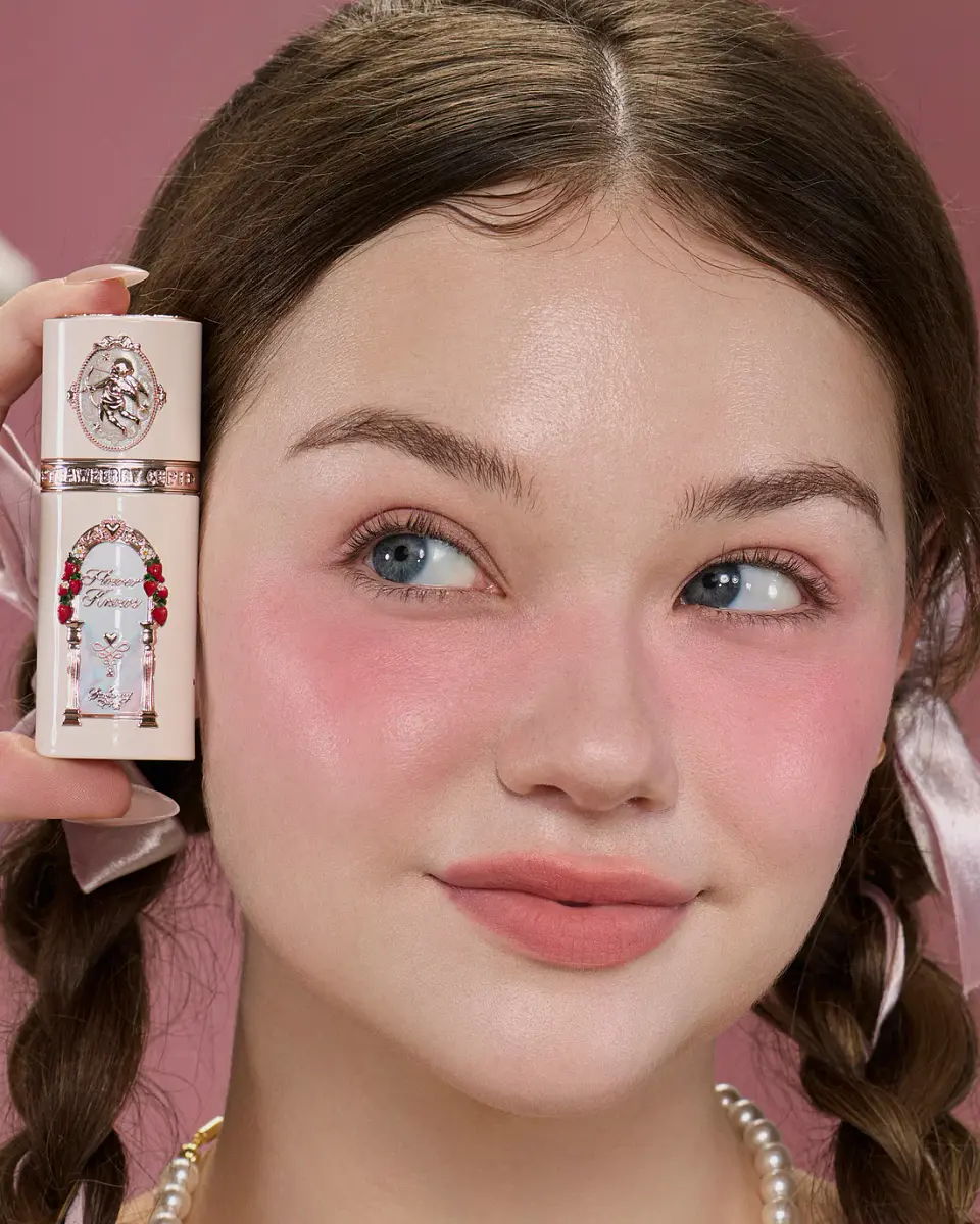 Strawberry Cupid All Day Glow Liquid Blush - S06 Rosy Madeleine 3