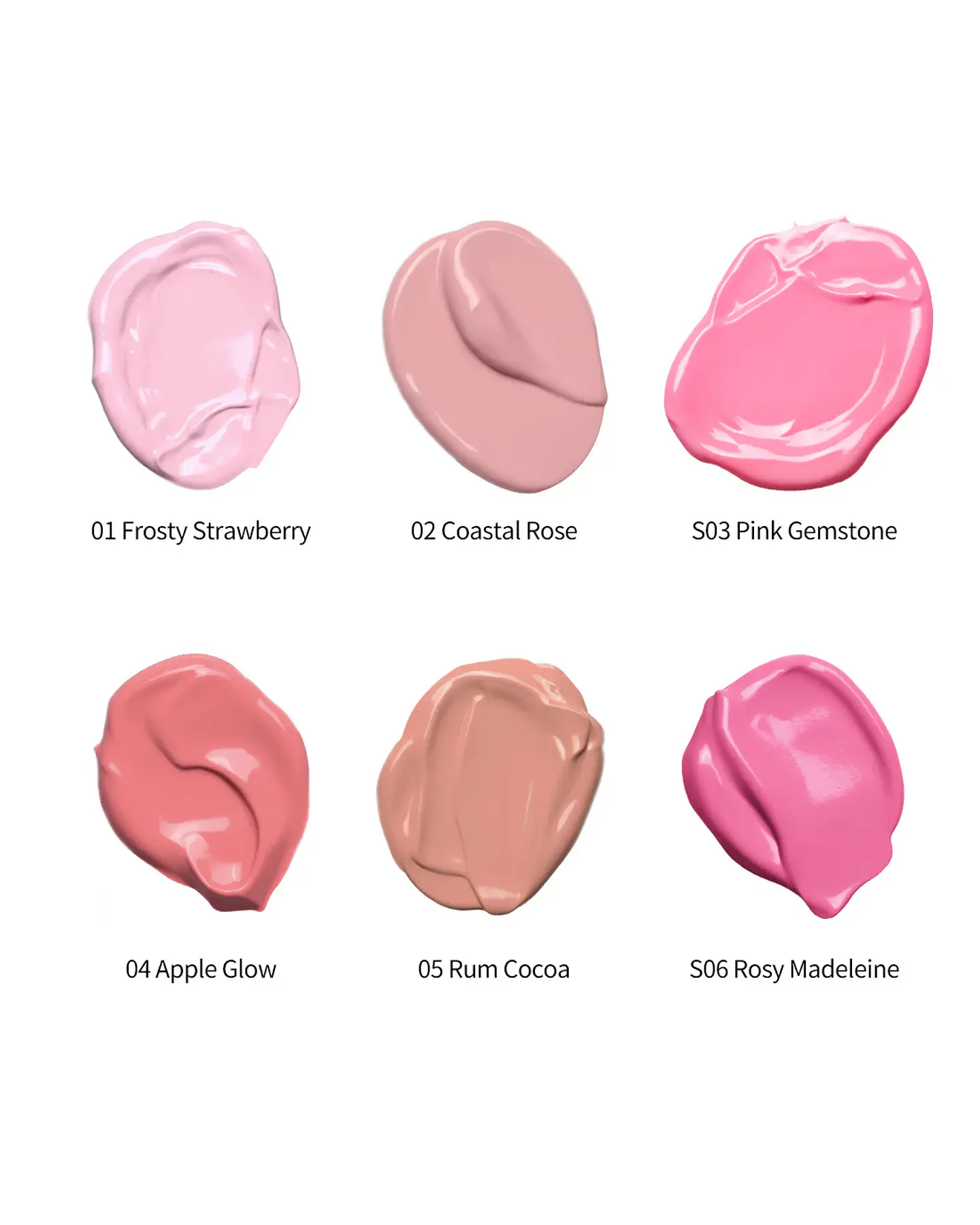 Strawberry Cupid All Day Glow Liquid Blush - S06 Rosy Madeleine 2
