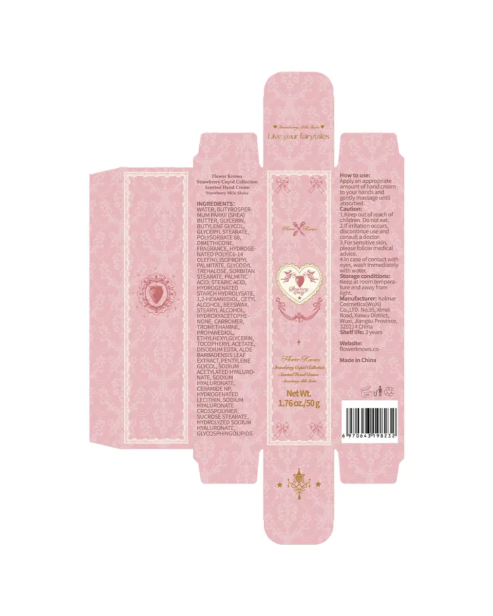 Strawberry Cupid Scented Hand Cream 5