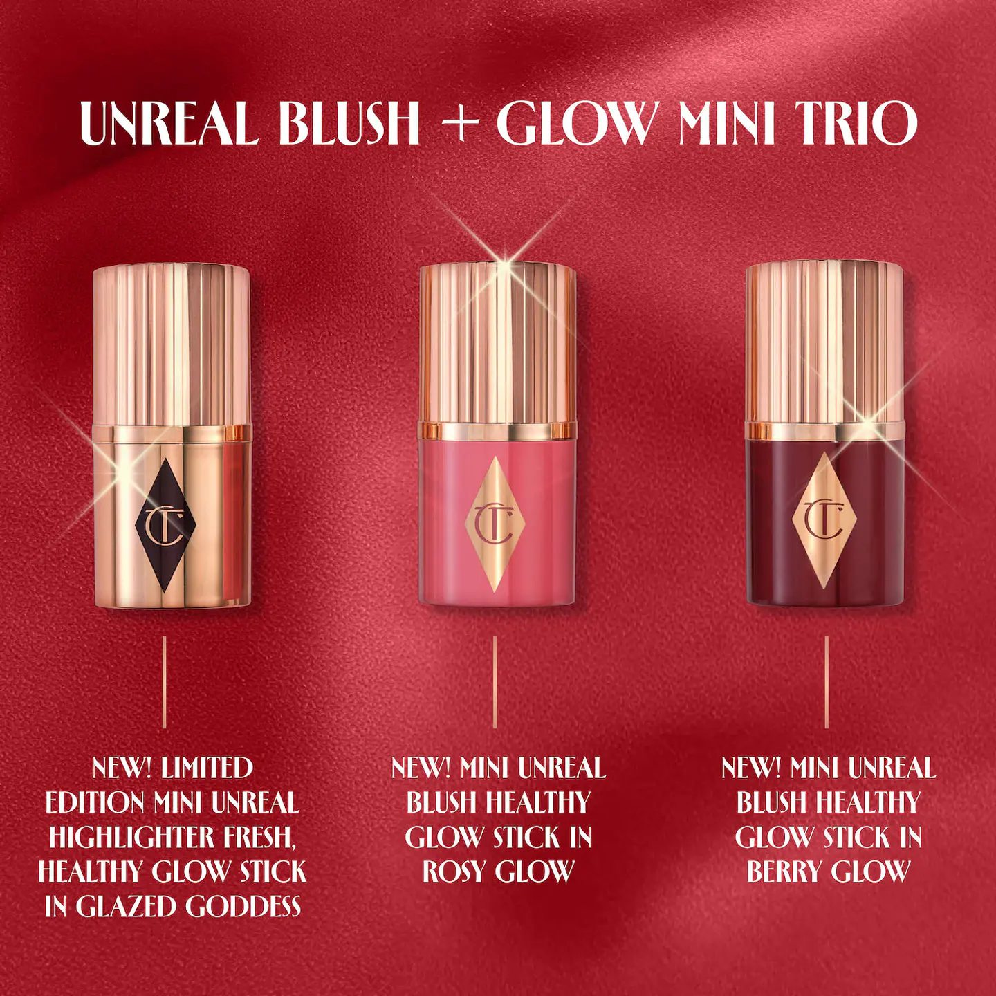 Mini Unreal Blush + Trío Glow 5