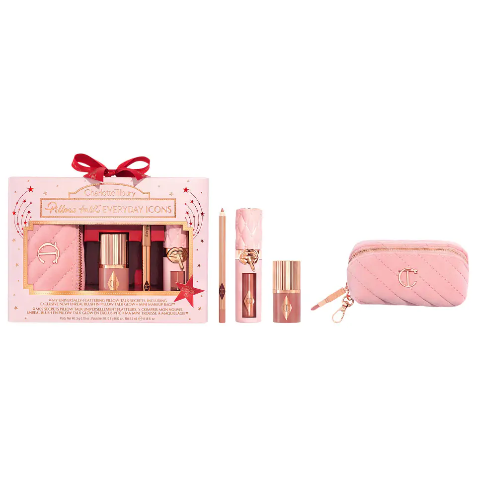 Pillow Talk Everyday Icons Lip & Cheek Makeup Gift Set 1