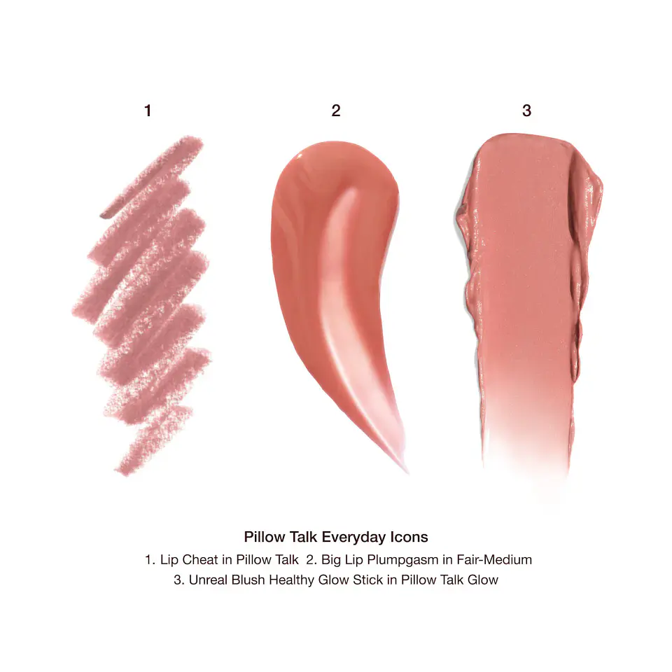 Pillow Talk Everyday Icons Lip & Cheek Makeup Gift Set 2