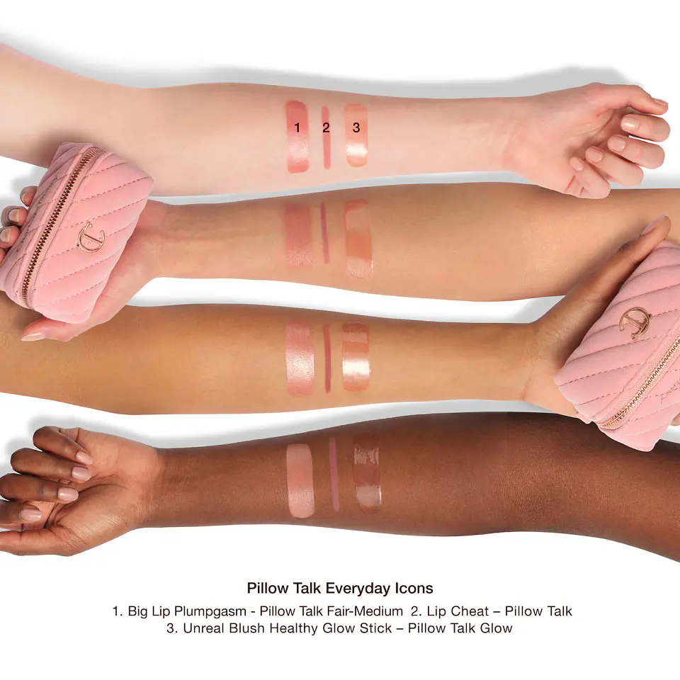 Pillow Talk Everyday Icons Lip & Cheek Makeup Gift Set 5